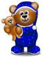 smiley_3d_nounours_0001 dans decopatch et serviettages